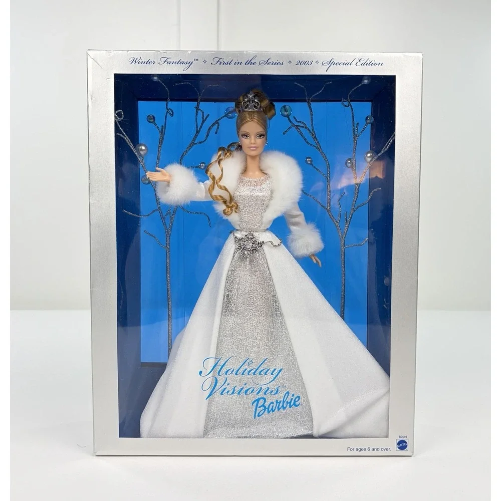 2003 Holiday Visions Barbie Winter Fantasy Special Edition First Series VTG New